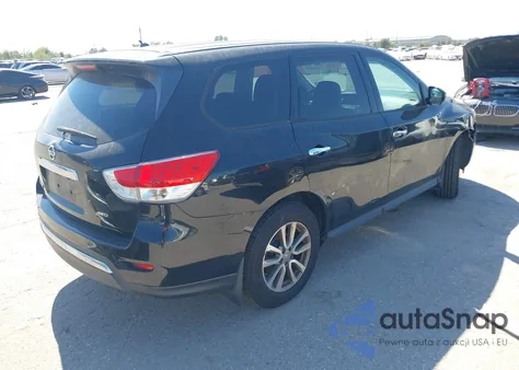 2015 Nissan Pathfinder S from USA, damaged, VIN 5N1AR2MM1FC634309